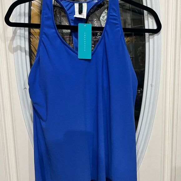 V Neck racerback Tankini top - Picture 3 of 4